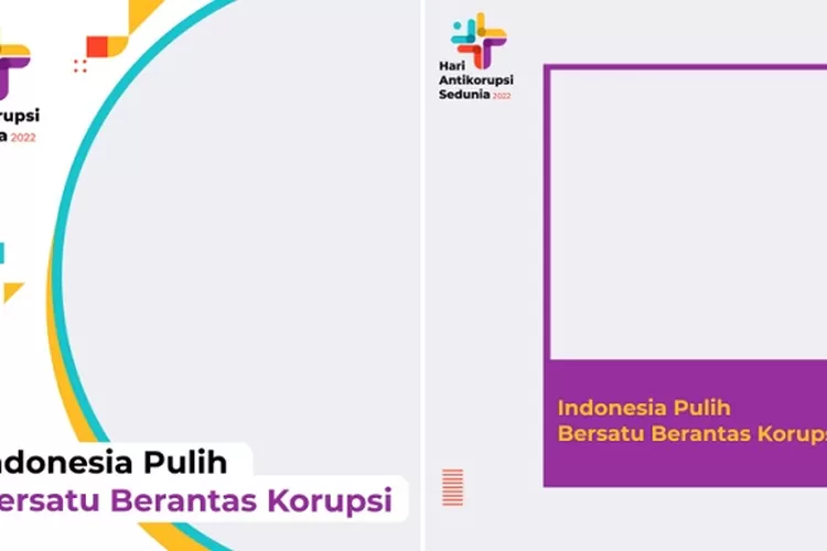 20 Link Twibbon Hari Anti Korupsi Sedunia Atau HARKORDIA 2022, Download ...