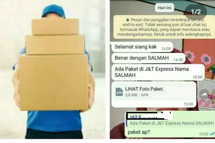 Viral Kasus Sniffing Penipuan Bermodus Kurir Paket Di Whatsapp Begini Penjelasannya Klik Aktual 1012