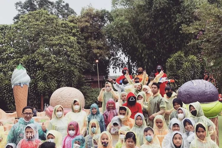 Keseruan di wisata Lembang Wonderland, Kabupaten Bandung Barat (Akun Instagram @lembangwonderland)
