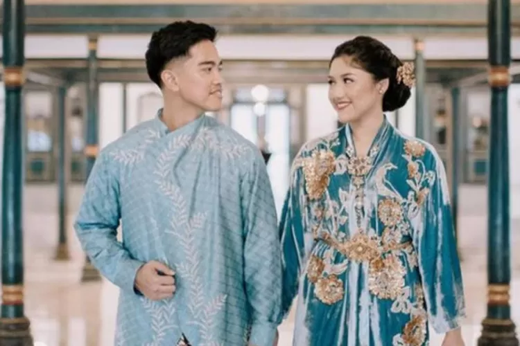 Kaesang dan Erina ketika ngunduh mantu (instagram @jokowi)