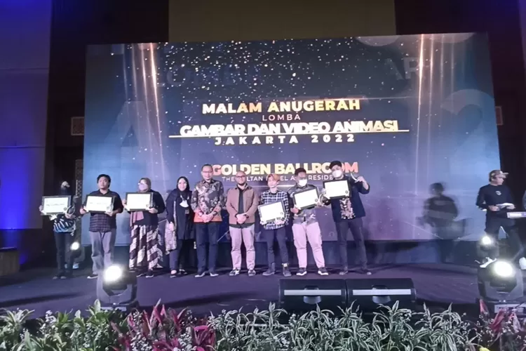 Malam Anugerah Lomba Gambar dan Video Animasi Jakarta 2022 membuka ...