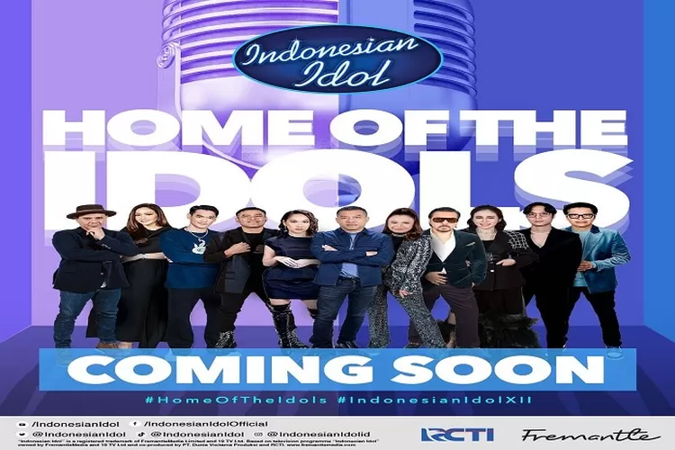 Indonesian Idol XII Umumkan Jadwal Tayang 19 Desember 2022 Simak Daftar 11 Jurinya Salah Satunya Dikta Jangan Kelewatan ( www.instagram.com/@indonesianidolid)