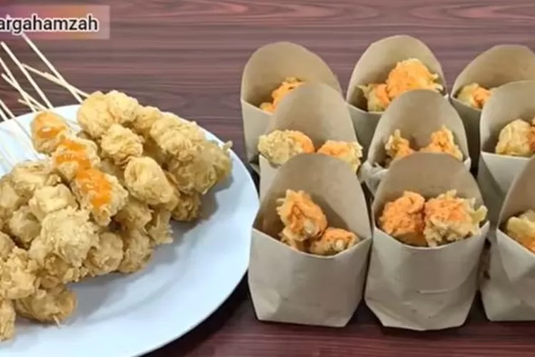 ide jualan tahu krispi  (YouTube Keluarga Hamzah)