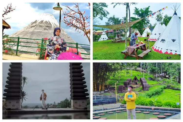 Rekomendasi Taman wisata alam di Bandar Lampung yang masih asri cocok untuk dikunjungi saat libur akhir tahun (Kolase Instagram@wiragarden.lampung dan Instagram@bukitsakuralampung dan Instagram@lampungsociety)