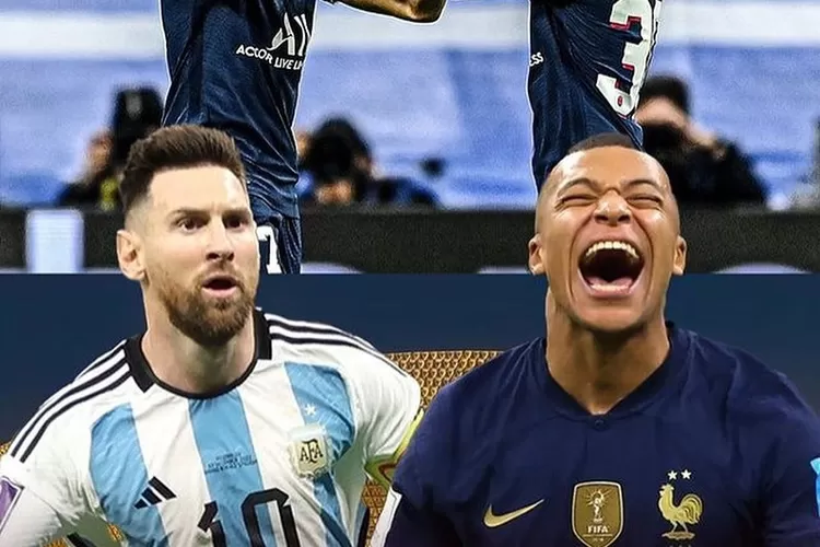 Tahukah kamu, ternyata laga Argentina vs Perancis di Final Piala Dunia 2022, merupakan duel ke-4 mereka (Instagram @pialadunia2022)