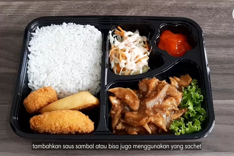 Resep Dan Cara Membuat Nasi Box Ala Bento Lengkap Pakai Chicken