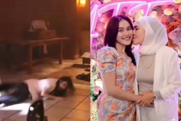 Tangan Ayu Ting Ting Nyaris Patah Saat Syuting Film Horor Umi Kalsum Malah Asyik Nyawer Geng