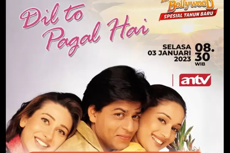 Sinopsis Film India Dil To Pagal Hai di Mega Bollywood ANTV, Shah Rukh