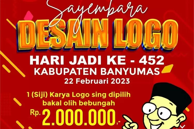 Desain Logo Hari Jadi Kabupaten Banyumas Ke-452 Dilombakan - Suara ...