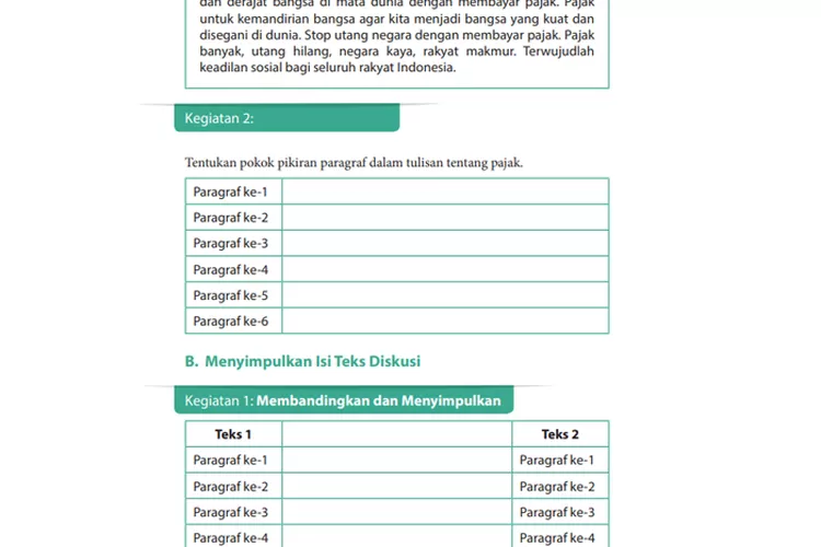 Kunci Jawaban Bahasa Indonesia Kelas 9 SMP Halaman 120 Kegiatan 2 ...