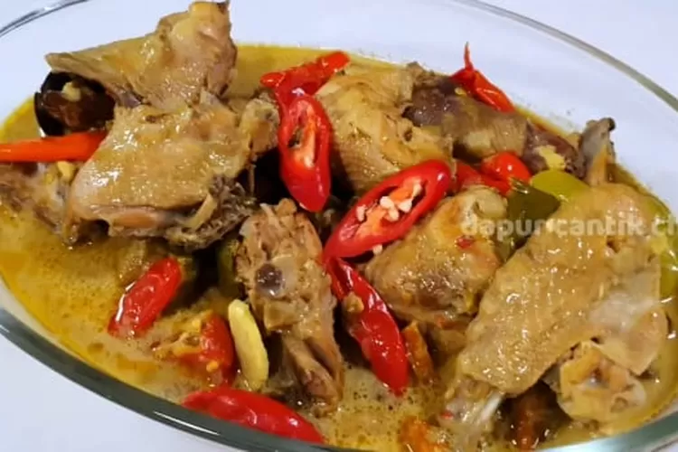 Bisa Jadi Pendamping Nasi Ini Resep Garang Asem Ayam Khas Jawa Tengah