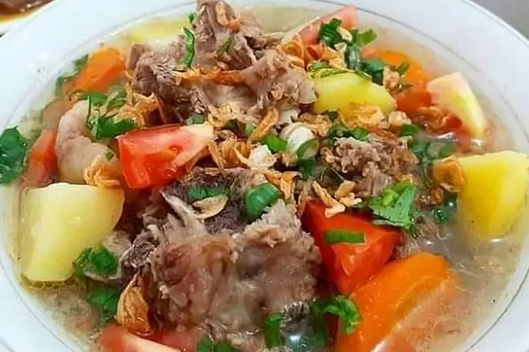 Sop Tulang Iga Sapi Bikin Ketagihan Makan Siang Ini Resepnya Kabar