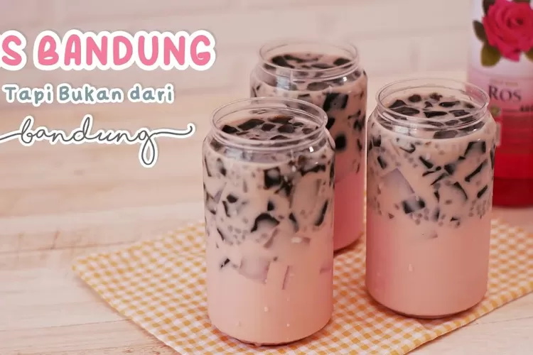 Resep Es Bandung, Cocok Dijadikan Ide Minuman Buka Puasa Dan Ide Jualan ...