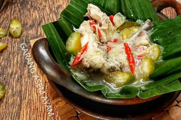 Kuliner Khas Jawa Tengah Begini Cara Bikin Garang Asem Ayam Yang Enak