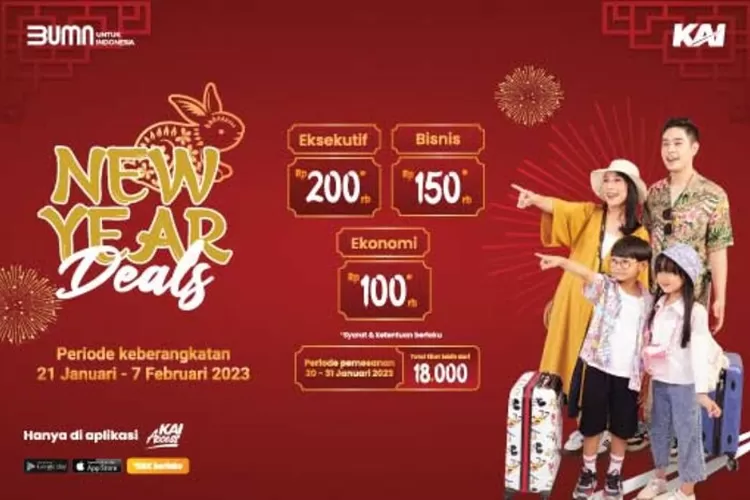 SiapSiap! Promo Tiket KAI Access Januari Februari 2023 Segera Meluncur