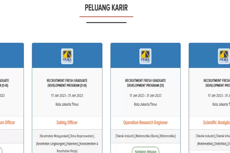 Lowongan Kerja Terbaru PT Pamapersada Nusantara 2023, Simak Syarat Dan ...