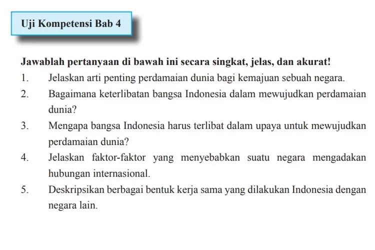 Kunci Jawaban PKN K13 Kelas 11 SMA Hal 143 Uji Kompetensi Bab 4: Peran ...