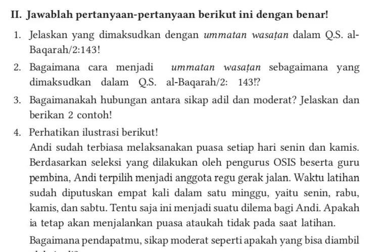 Kunci Jawaban PAI Kelas 8 SMP Halaman 162 Kurikulum Merdeka, Soal ...