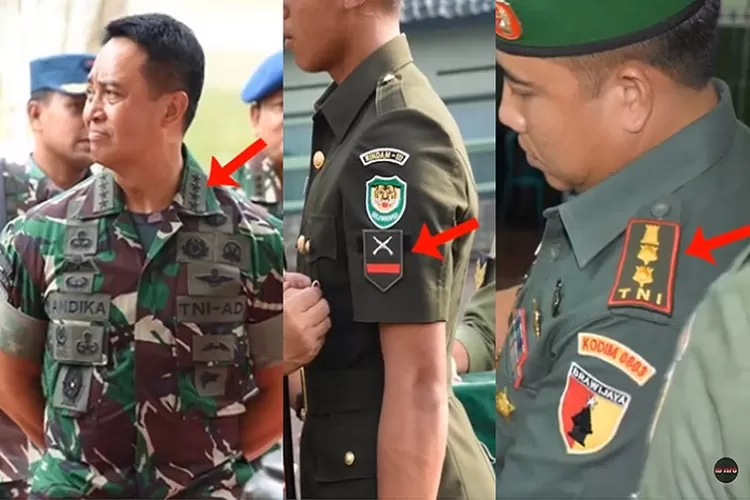 Inilah Pangkat Tni Dilihat Dari Simbolnya Dari Tamtama Hingga Perwira Tinggi Dan Jenderal