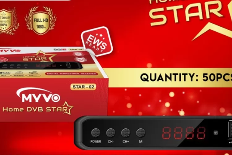 Kapan Lagi Punya Set Top Box Mulai 100 Ribuan Aja? Ini Dia Myvo Star 01 ...