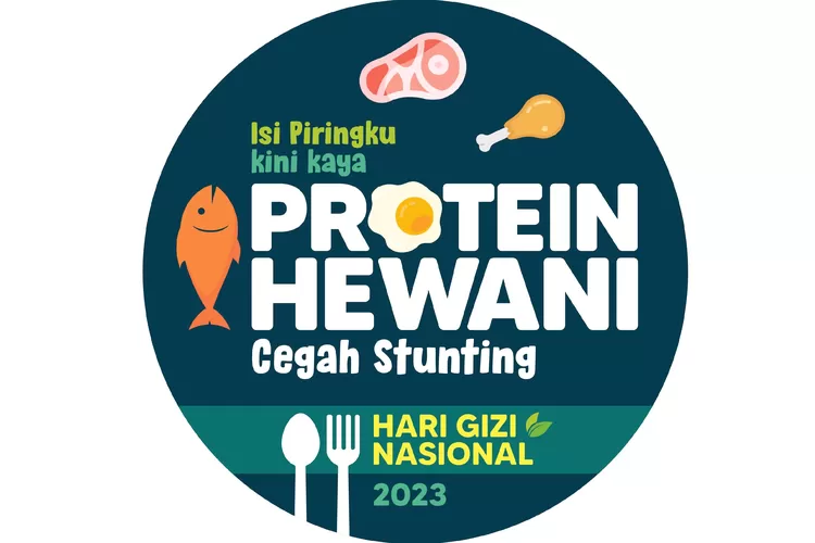 Link Download Logo Hari Gizi Nasional 2023 Lengkap Dengan Temanya Tahun ...