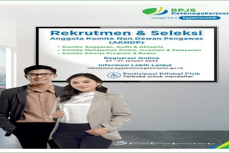 Rekrutmen BPJAMSOSTEK 2023 Untuk Lulusan S1 Tenaga Profesional, Usia ...