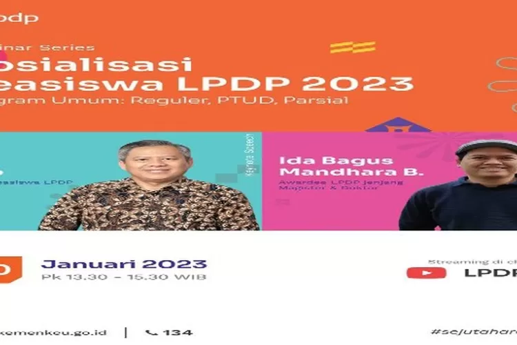 Penting LPDP Hari Ini Ada Sosialisasi Beasiswa Loh Yuk Lihat Dan Informasinya Jangan Sampai