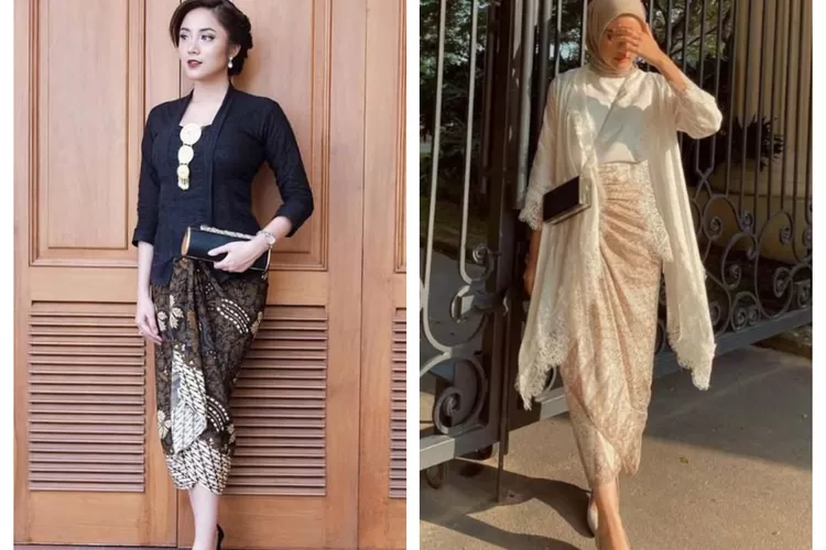 8 Inspirasi OOTD Kondangan Rok Lilit 2023, Tampil Elegan dengan