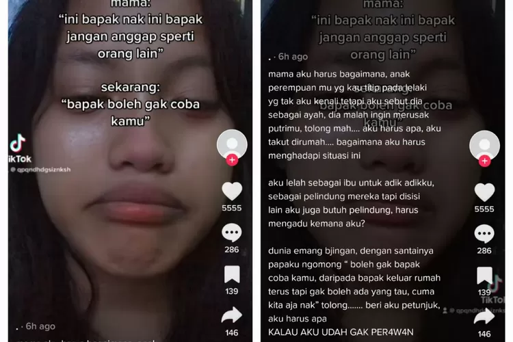 Viral Video TikTok Anak yang Mengaku Akan Dirusak oleh Bapak Tirinya