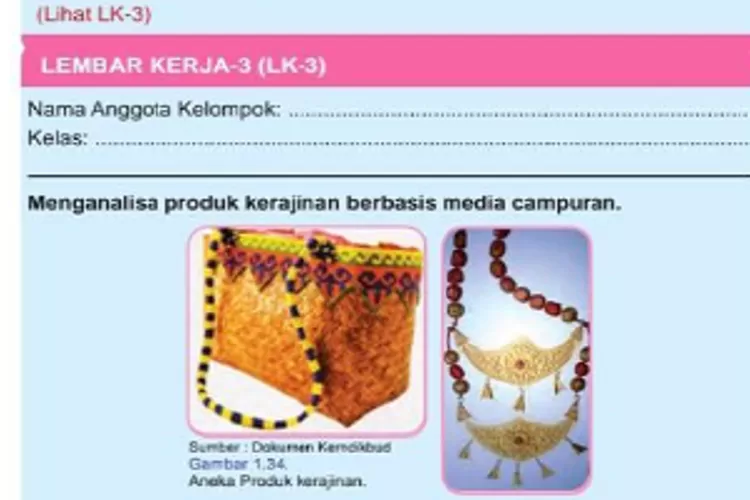 Kunci Jawaban Prakarya Kelas 9 Halaman 31 32 LK-3 : Menganalisa Produk ...