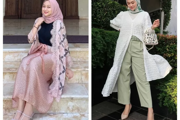 7 Inspirasi OOTD Kondangan Hijab Simple Super Comfy, Padupadan Nyaman