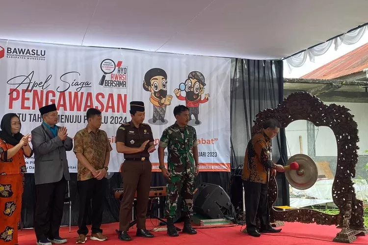 Bawaslu Wonosobo Gelar Apel Siaga Pengawasan Satu Tahun Menuju Pemilu