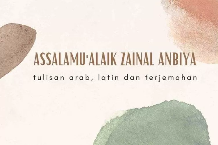 Lirik Sholawat Assalamualaik Lengkap Dengan Tulisan Arab Latin Dan ...