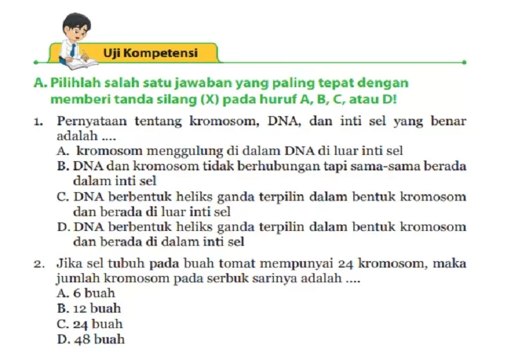 Kunci Jawaban IPA Kelas 9 SMP/MTs Uji Kompetensi Bab 3 Halaman 157-159 ...