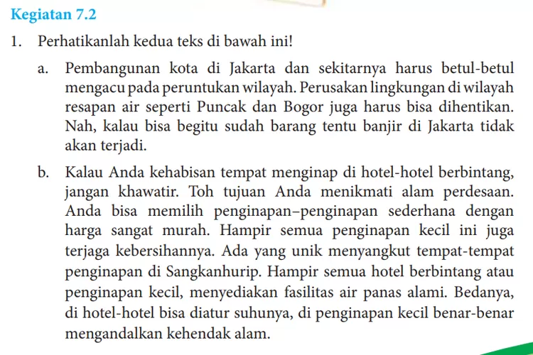 Kunci Jawaban Bahasa Indonesia Kelas 8 Halaman 179 Semester 2 Kegiatan ...