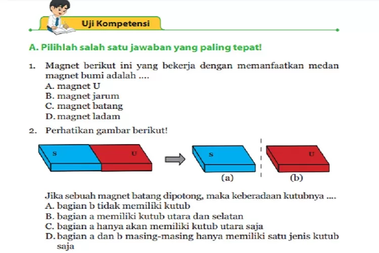 Kunci Jawaban IPA Kelas 9 SMP Uji Kompetensi Bab 6 Halaman 45- 47 ...