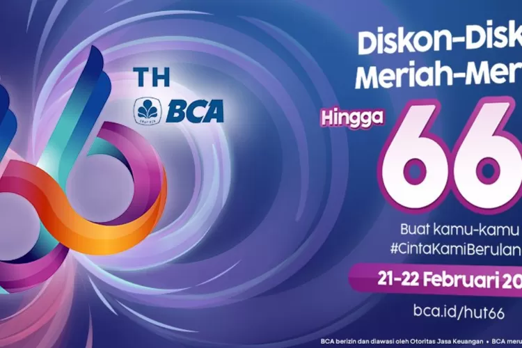 Promo HUT BCA Diskon Hingga 66% Mulai Dari Sushi Tei Sampai Zalora ...