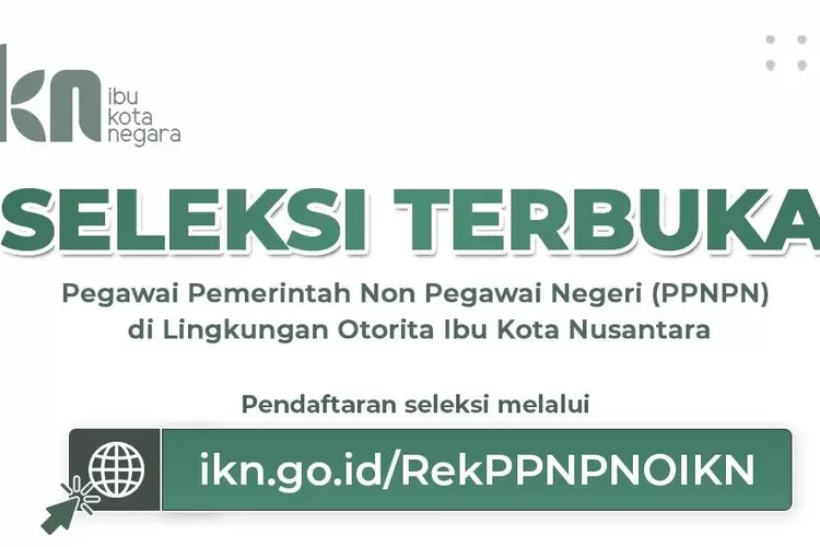 Buruan Daftar Pemerintah Buka Lowongan Kerja Non Pegawai Negeri Di