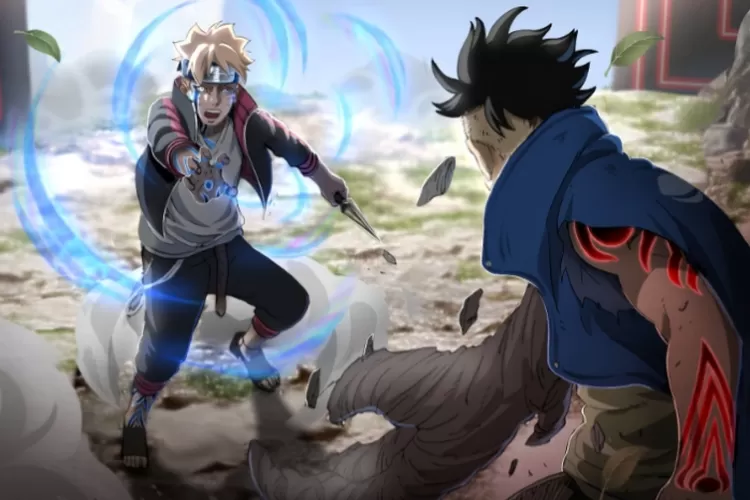 CERITA LENGKAP MANGA BORUTO 64  Control  - Pertarungan Epic