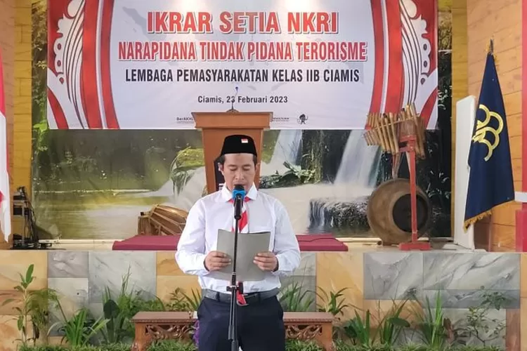 Napi Kasus Terorisme Di Lapas Ciamis Ikrar Setia NKRI, Sebagai Upaya ...