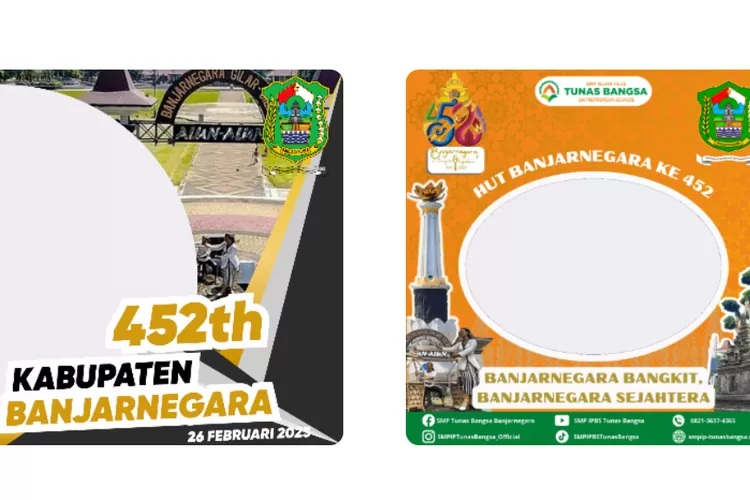 TERBARU! Kumpulan Link Twibbon HUT Banjarnegara Ke 452, Klik Dan ...