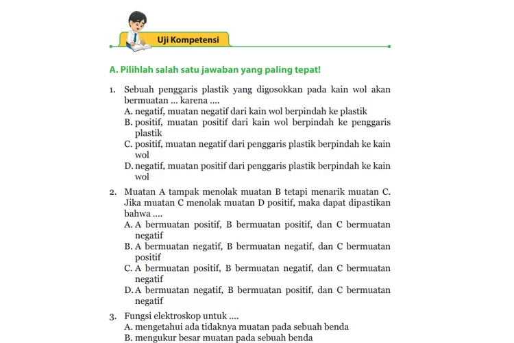 Kunci Jawaban IPA Kelas 9 SMP Halaman 192 193 194 Kurikulum 2013, Uji ...