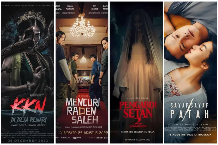 Inilah Deretan 10 Film Indonesia Terlaris Sepanjang Tahun 2022 Kkn Di Desa Penari Paling Banyak 