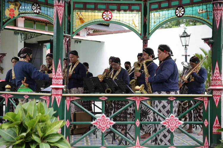Tim ensambel tiup Yogyakarta Royal Orchestra di bawah naungan Kawedanan Kridhamardawa Karaton Ngayogyakarta Hadininingrat. (Keraton Jogja)