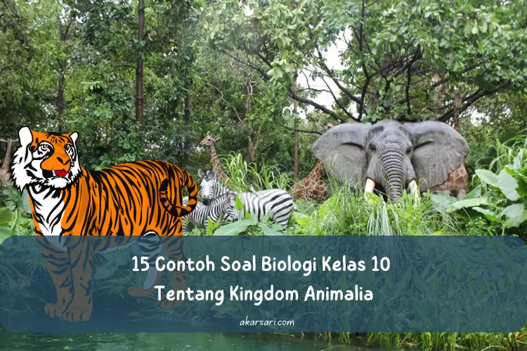 15 Contoh Soal Biologi Kelas 10 Tentang Kingdom Animalia Dan Kunci ...