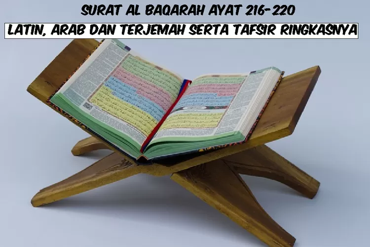 Surat Al Baqarah Ayat 216-220, Latin, Arab Dan Terjemah Serta Tafsir ...