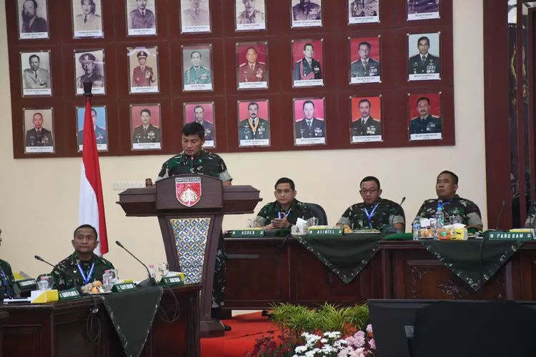 Rapim Kodam Diponegoro 2023, Bahas Pertahanan Nasional Sampai ...