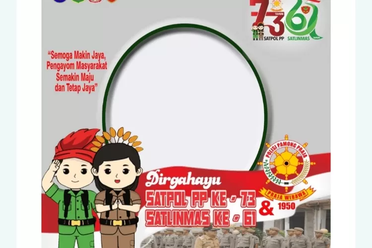 10 Link Twibbon HUT Satpol PP Ke-73 Tahun 2023 Yang Gratis Dengan ...