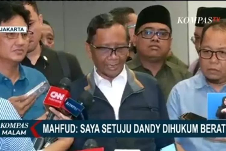 Mahfud Md Lebih Setuju Mario Dandy Dihukum Berat Dengan Pasal Ini