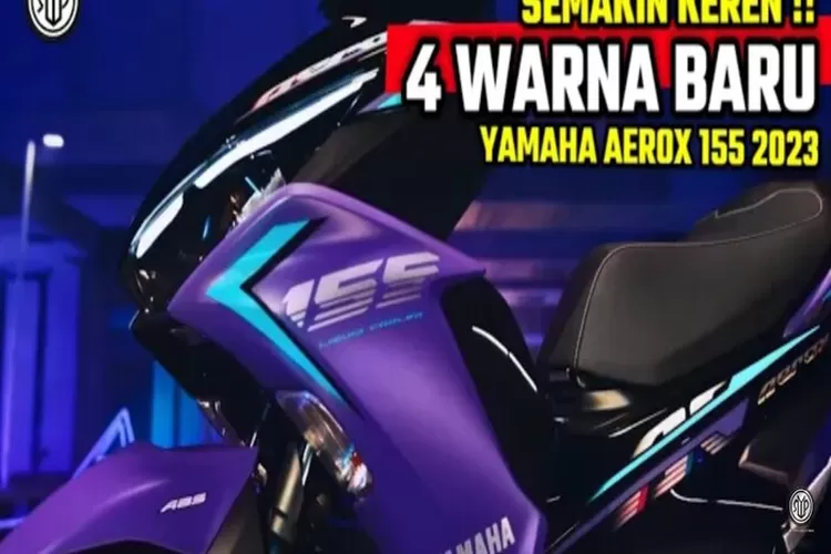 Semakin Ganteng Bro! Yamaha Aerox 2023 Resmi Memiliki Warna Baru, Honda ...